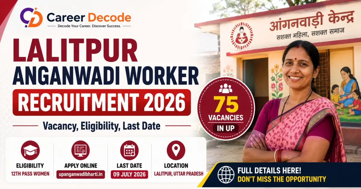 Lalitpur Anganwadi Worker Recruitment 2026 - Vacancy, Eligibility, Last Date